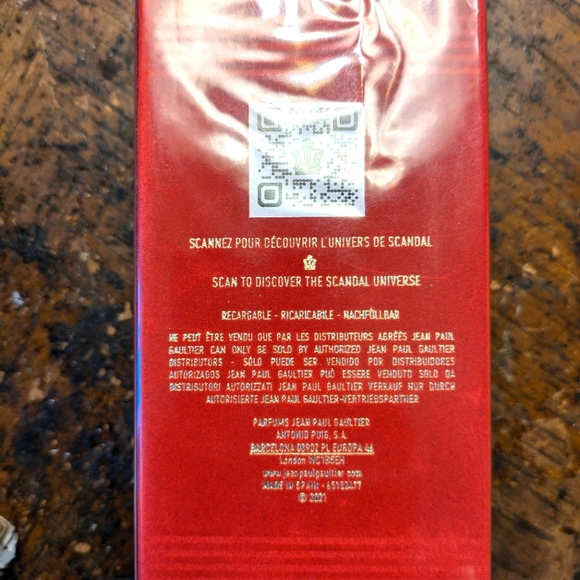 New Jean Paul Gaultier Scandal Le Parfum intense pour homme - Picture 3 of 4